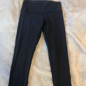 lululemon  size 8 under wunder blue leggings